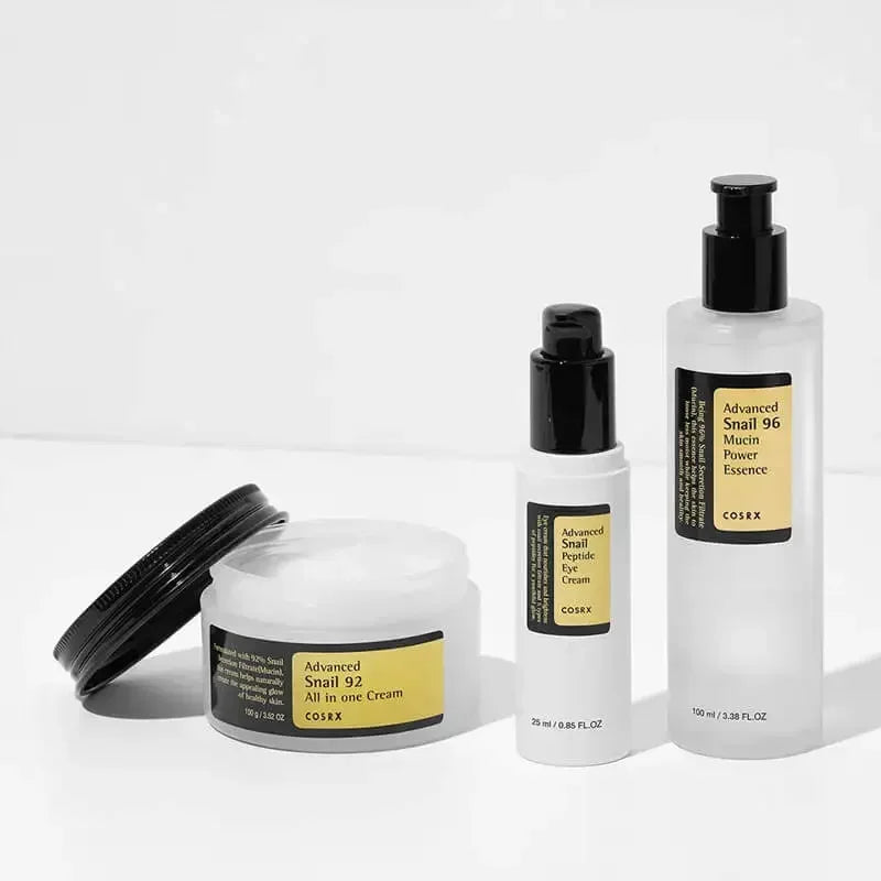 Snail Collagen Face Cream β 6-in-1 Korean Skincare Set for Anti-Aging, Repair & Deep Hydration
