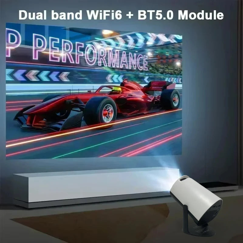 Magcubic 4K Wifi6 Projector Android 11 260 ANSI Dual WIFI Allwinner H713 BT5.0 1280*720P Home Cinema Outdoor Portable SJX300 Pro