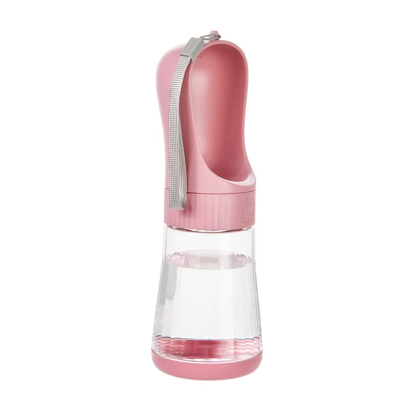 2-in-1 Portable Dog Water Bottle & Food Container β Travel Pet Dispenser for Dogs & Cats.