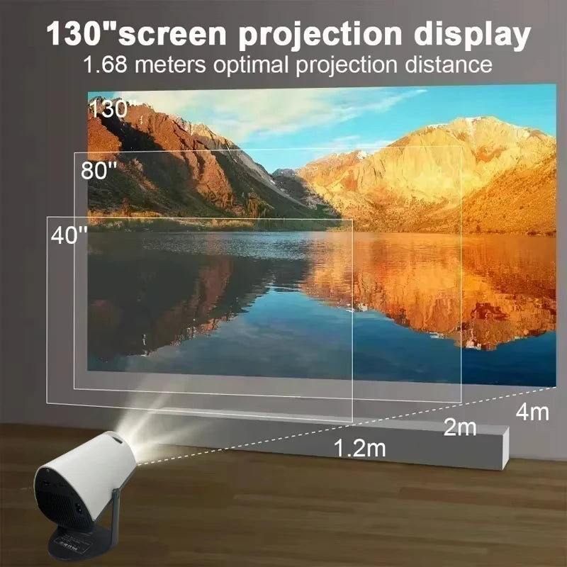 Magcubic 4K Wifi6 Projector Android 11 260 ANSI Dual WIFI Allwinner H713 BT5.0 1280*720P Home Cinema Outdoor Portable SJX300 Pro