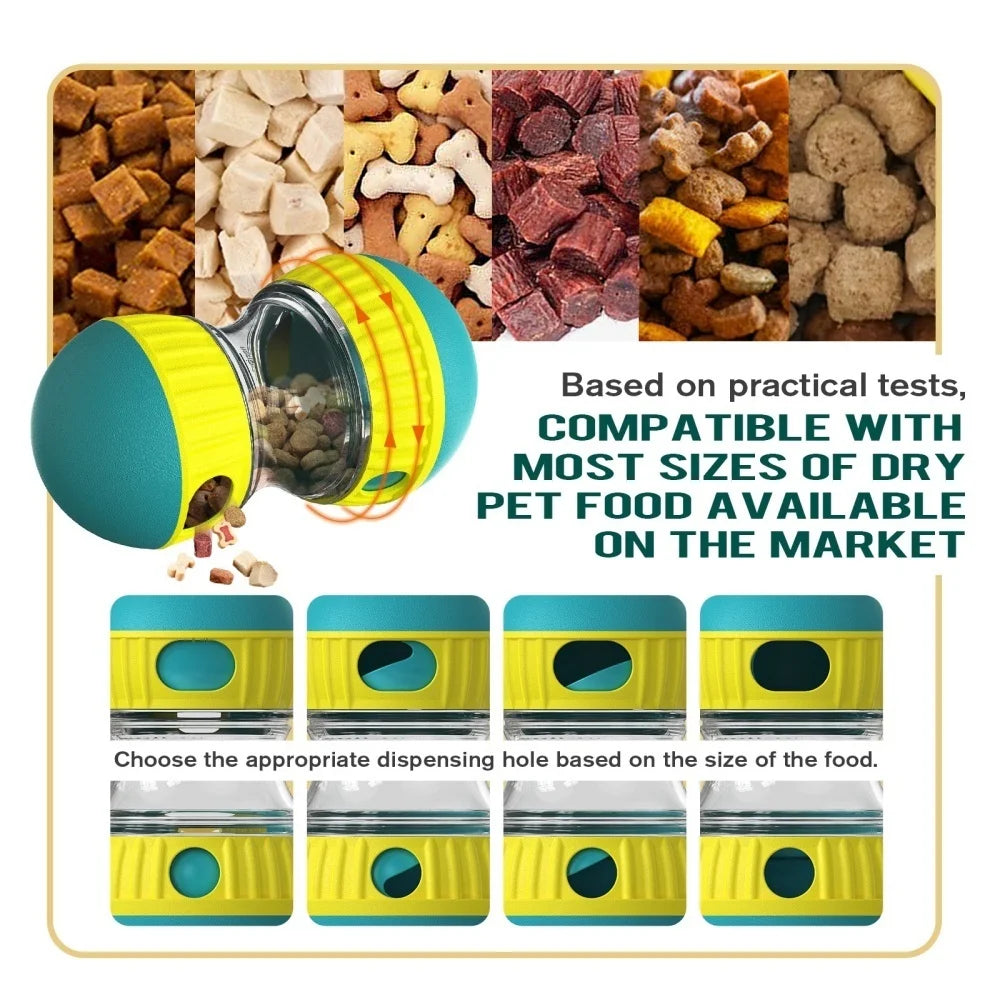 Interactive Treat Dispenser Toy for Dogs β Slow Feeder Ball for Small to Large Breeds