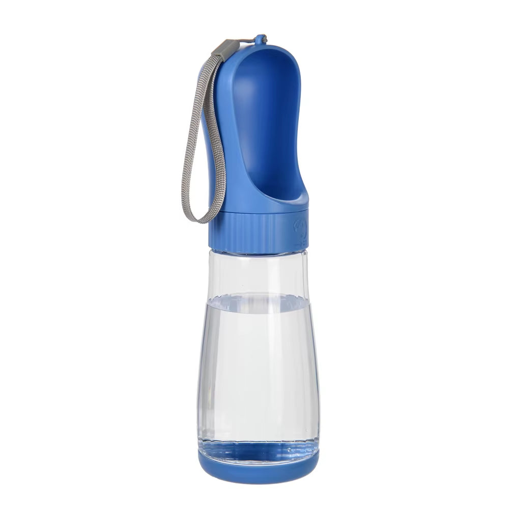 2-in-1 Portable Dog Water Bottle & Food Container β Travel Pet Dispenser for Dogs & Cats.