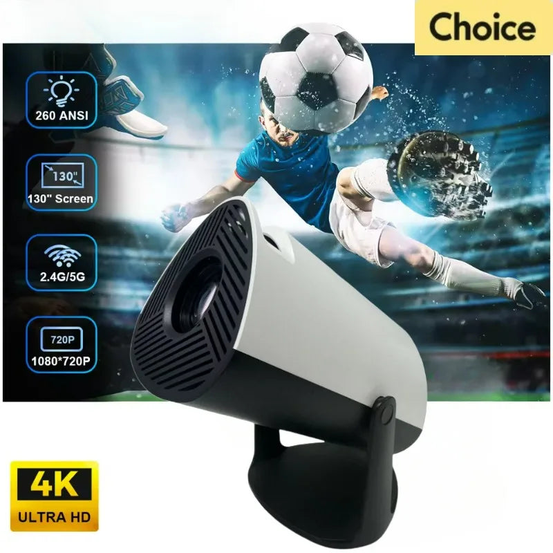 Magcubic 4K Wifi6 Projector Android 11 260 ANSI Dual WIFI Allwinner H713 BT5.0 1280*720P Home Cinema Outdoor Portable SJX300 Pro
