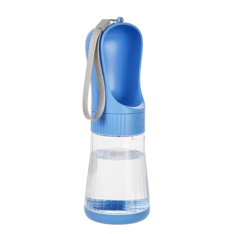 2-in-1 Portable Dog Water Bottle & Food Container β Travel Pet Dispenser for Dogs & Cats.