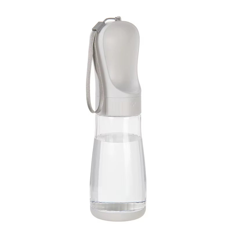 2-in-1 Portable Dog Water Bottle & Food Container β Travel Pet Dispenser for Dogs & Cats.