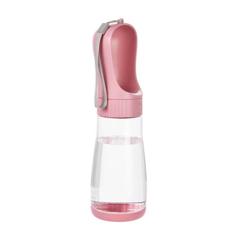 2-in-1 Portable Dog Water Bottle & Food Container β Travel Pet Dispenser for Dogs & Cats.