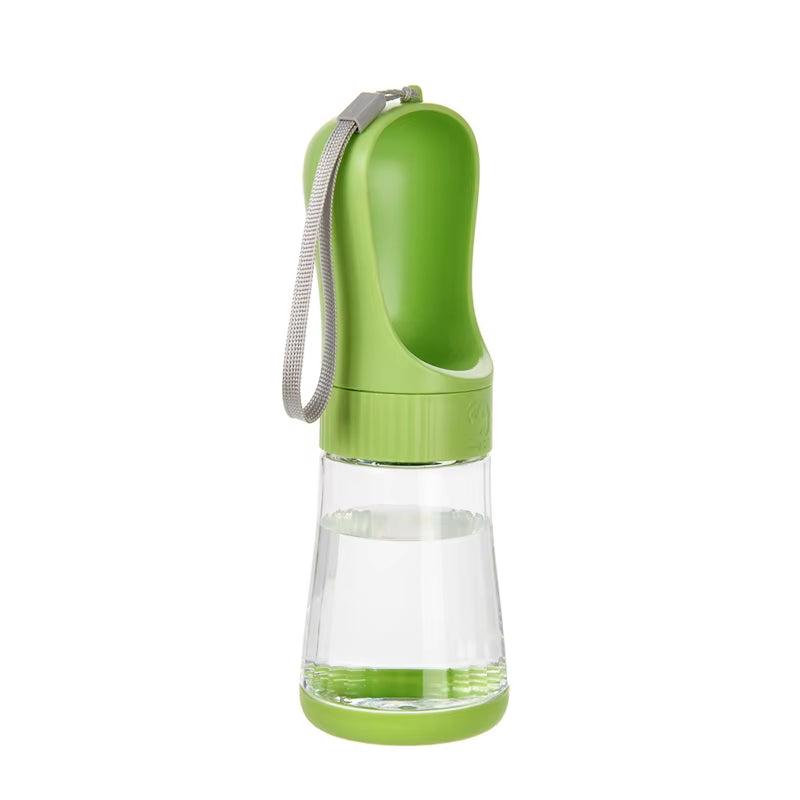 2-in-1 Portable Dog Water Bottle & Food Container – Travel Pet Dispenser for Dogs & Cats.
