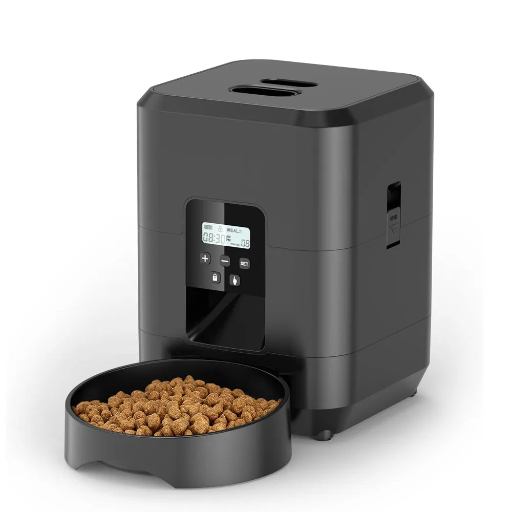 Smart Automatic Pet Feeder with App Control – Scheduled Meals
