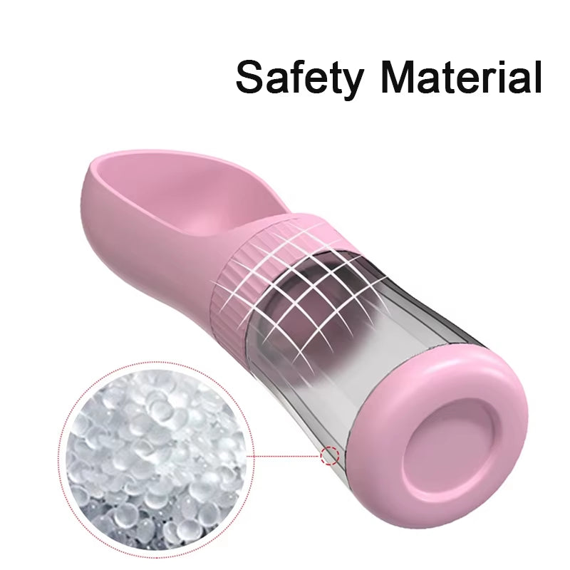 Portable Dog Water Bottle with Food Container Travel 2 in 1 Pet Water Dispenser for Small Large Dogs Cat Labrador Drinking Bowls