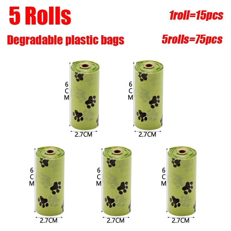 No-Touch Dog Poop Scooper with Built-In Garbage Bag – Portable, Foldable & Hygienic Pick-Up Tool